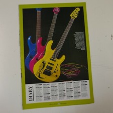 magazine cutting 1992 MUSIC MAN SILHOUETTE  CUSTOM guitar