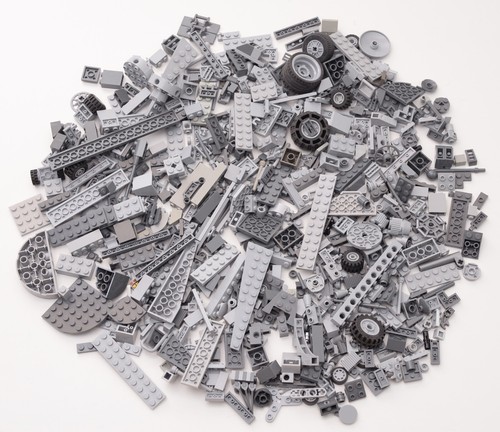 Lego half kilo - a, grey