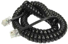TELEPHONE PHONE CURLY HANDSET