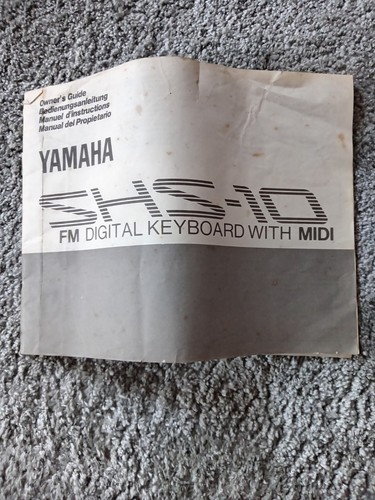 Yamaha shs keytar midi - keytar, fm