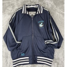 Y2K Zoo York Men's Navy Track