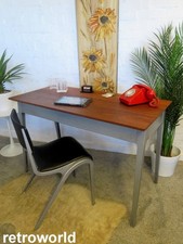 STUNNING Vintage Retro ESA ESAVIAN JAMES LEONARD Desk Table & Chair