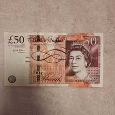 £50 Old Bank Note Excellent