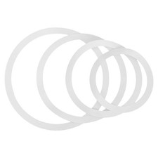  4 Pcs Drum Dampener Mute Pads Damper Rings Creative Snare Practice