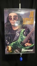 Joe Satriani Promo Poster Ibanez 1992  The Extremist Laminated Guitar Ad Vintage