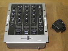 Numark M4 - 3-channel rack-mountable DJ mixer in black & grey / WORKS PERFECTLY