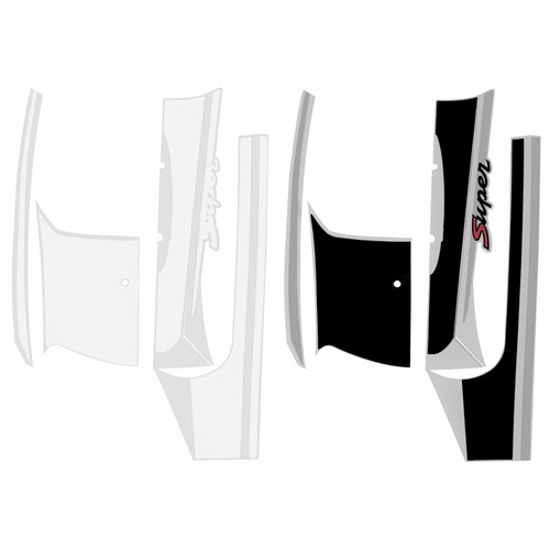 Set piaggio decorative sticker - piaggio,