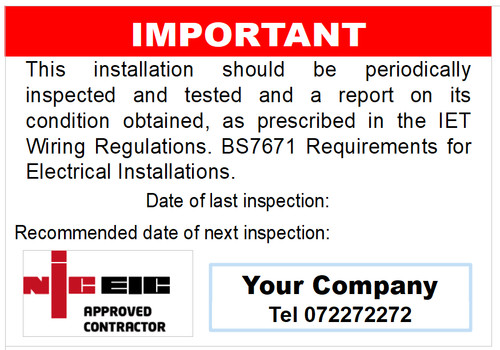 Personalised electrical - personalised,