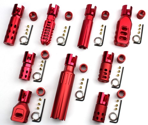 Red muzzle brake compatible - muzzle,