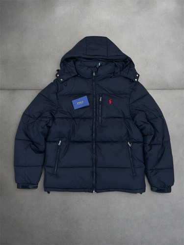 Ralph lauren black puffer - black,