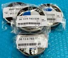 BMW BLUE ALLOY WHEEL CENTRE