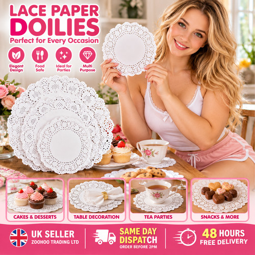 Round paper lace - x, 8.5"