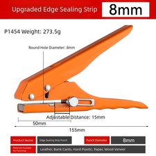 15MM Hole Puncher Heavy Duty for Paper Cardboard PVC Thin Metal Sheets