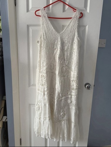 Zara lace and crochet dress
