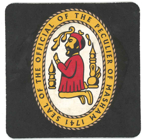 Theakstons brewery beer mat - theakstons,