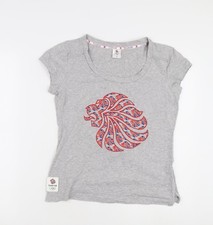 Womens UK Size 14 Team GB Grey