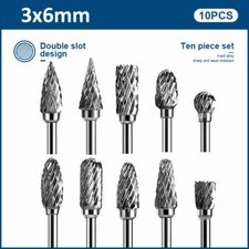Tungsten Carbide Burr Bit Set