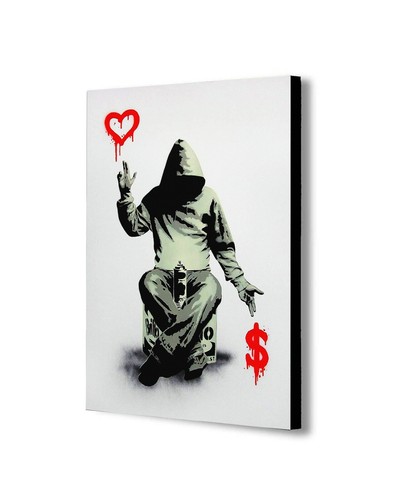 Banksy love and money - -,