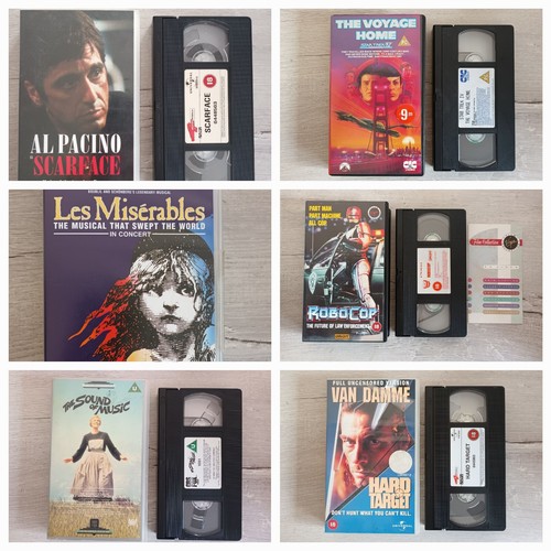 Vintage vhs video - vintage, tapes