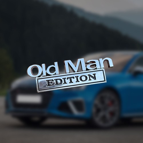 Old man edition - old, logo