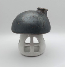 Tea light holder mushroom - light,