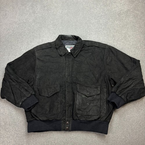 Leather flying jacket adult - leather,