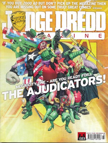 Judge dredd megazine - judge,