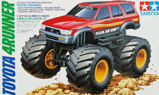 Mini 4WD Toyota 4Runner  (Includes Motor) Tamiya 1:32 plastic model kit - 17010