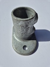 TubeClamp 132C Wall/Floor Flange – Galvanised Steel (Fits 42mm Tube)