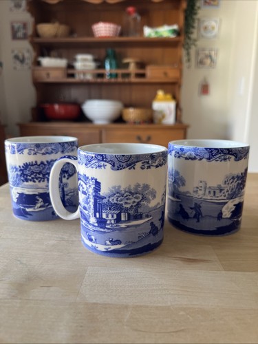 Spode blue italian - italian, porcelain
