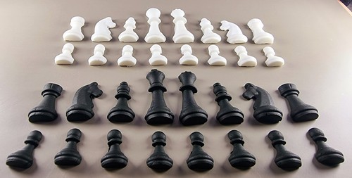 Piece edible black and - 3d,