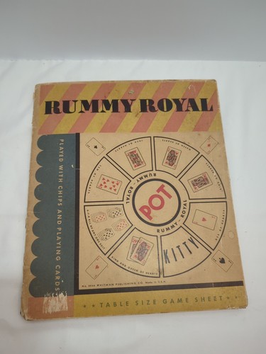 Vintage 1937 rummy - 1937,