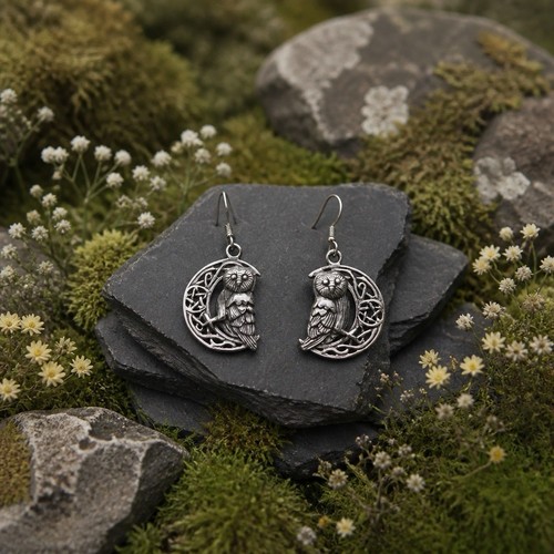 Lisa parker earrings - lisa, owl