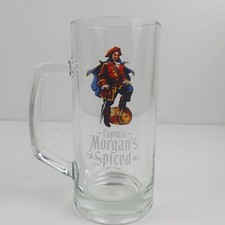Captain Morgan's Spiced Rum Half Pint Tankard Collectors Item Excellent Cond.