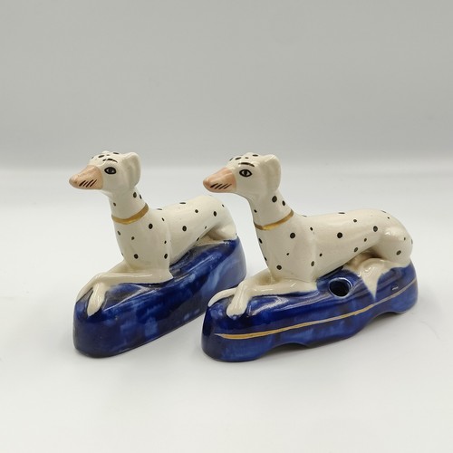 Vintage pair staffordshire - pair,