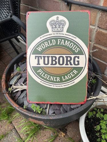 Tuborg pilsner lager beer - tuborg,