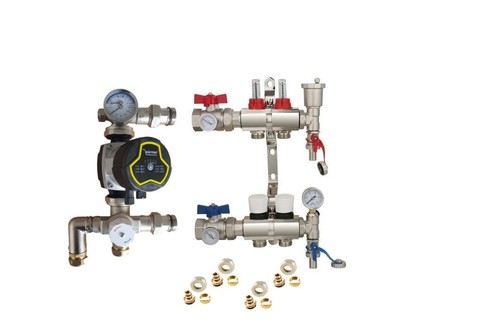 Underfloor heating port - underfloor,