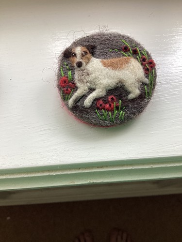 Needle felt brooch jack - needle,