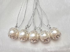 Mini Pearl Bauble Set Of 5 |
