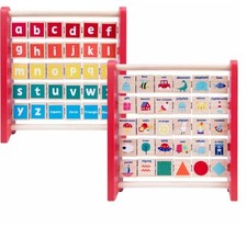 Wooden Alphabet Abacus