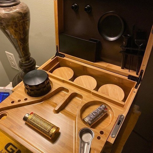 Bamboo storage chest - bamboo,