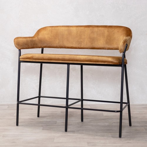 Tarnished gold velvet - gold,