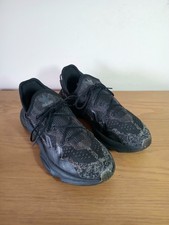 Adidas Ozweego Knit GX6308 Trainers Shoes Men's Sz 10 Black/Grey Lace Up