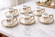 Stunning Turkish Tea Set Of 6