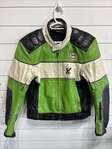 Vtg leather motorcycle racing - vtg,