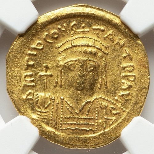 Gold tiberius constantine - gold, ii