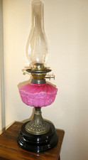 Vintage Art Nouveau Duplex Oil
