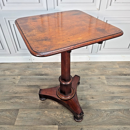 Antique tilt top table solid - antique,