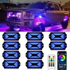 10 Pods Under Car LED Rock