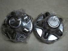 (2) Chrome Trailer Wheel Hub